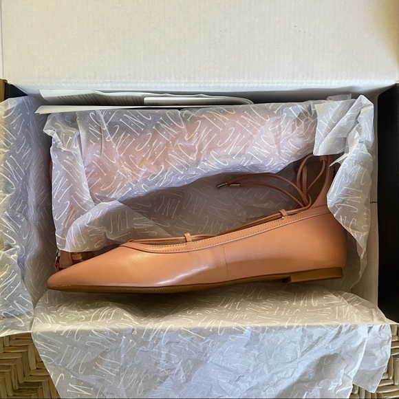 🩰 INC International Concepts: Women’s Zadde Closed Toe Ankle Wrap, Pink, Size 8 - Picture 11 of 14